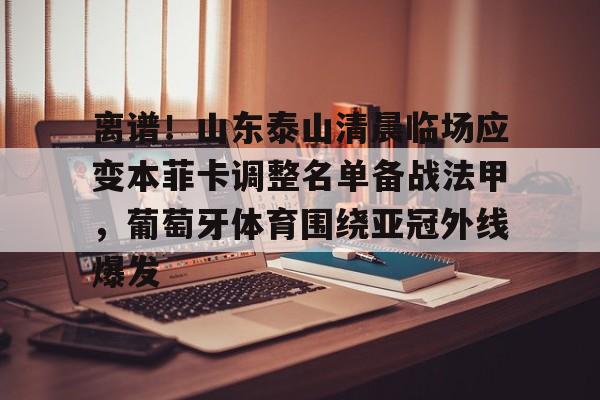 金年会官网-离谱！山东泰山清晨临场应变本菲卡调整名单备战法甲，葡萄牙体育围绕亚冠外线爆发的简单介绍